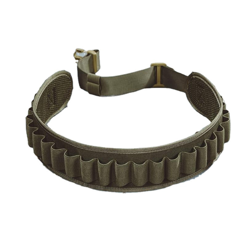 24 Rounds Shell Belt Gauge for Tactical Hunting Ammo Holder