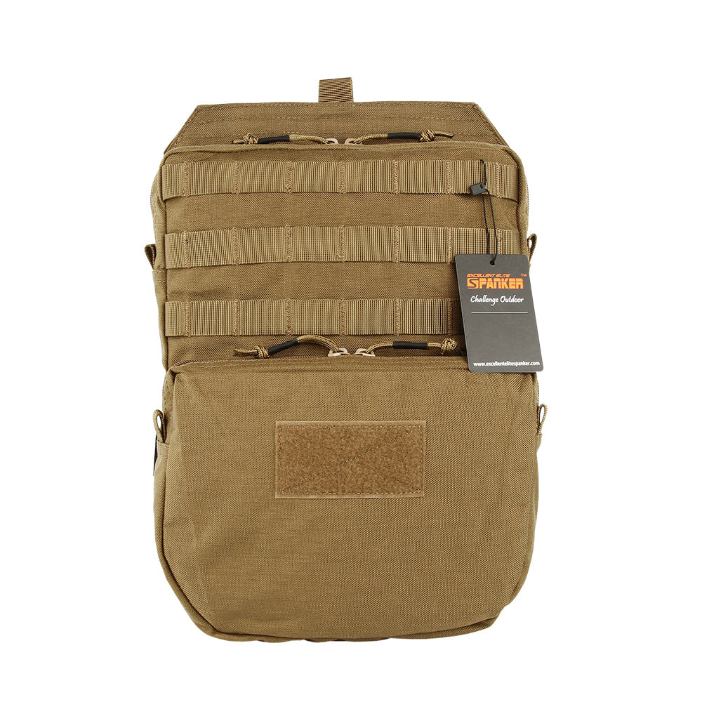 Outdoor 500D Nylon Tactical Hydration Backpack Molle System Hiking Hydration Bag Multi-function Tactical Bag