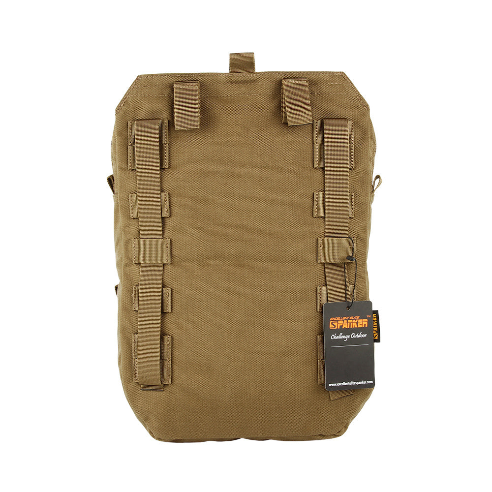 Outdoor 500D Nylon Tactical Hydration Backpack Molle System Hiking Hydration Bag Multi-function Tactical Bag