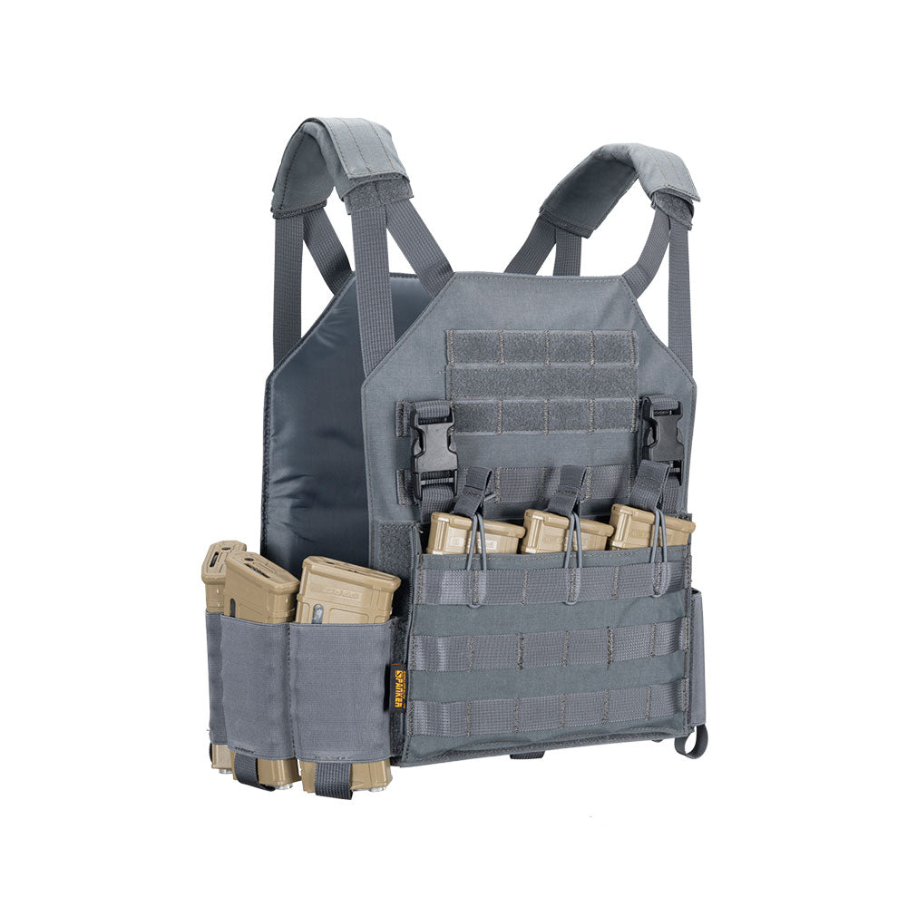 Outdoor Waterproof MOLLE Tactical Vest AMP Plate Carrier Hunting Vests Blinds & Camouflage Material SPANKER