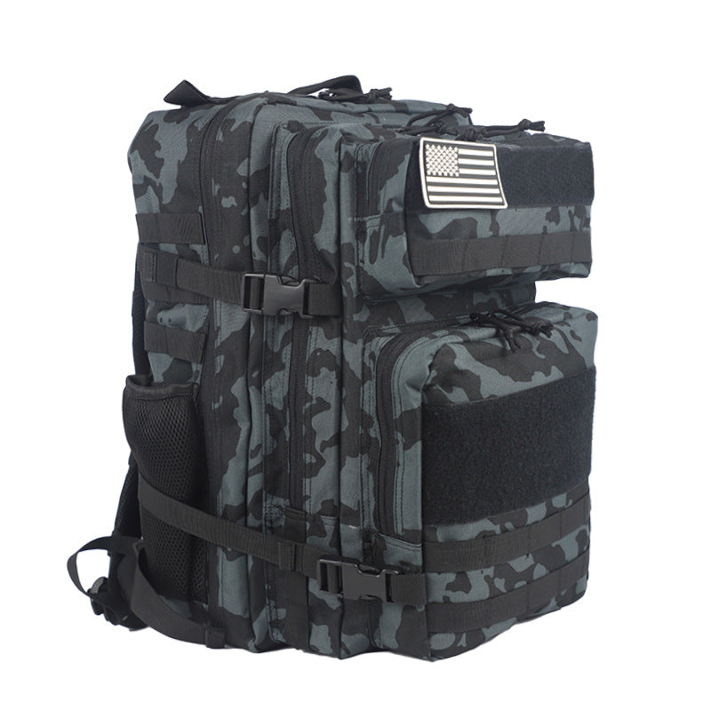 45L Large Capacity Outdoor Waterproof Bag Wear Resistant Travel Hiking Backpack