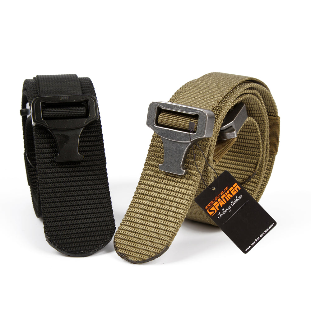 Men's 3.8cm Width Tactical Molle Waist Belt CS Equipment Universal Belts with Metal Buckle