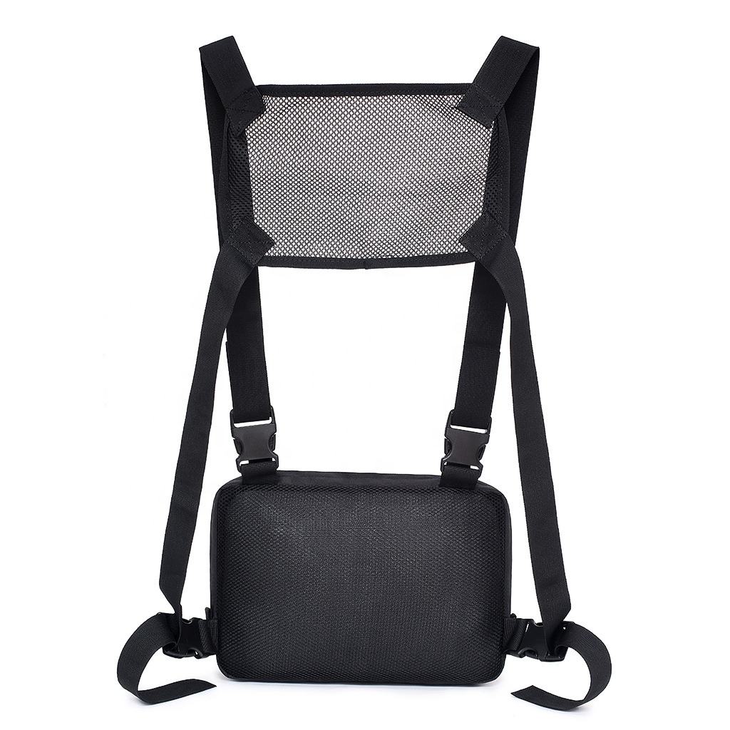 Shoulder Rig Vest Tactical Waterproof Molle Messenger Chest Sling Bag