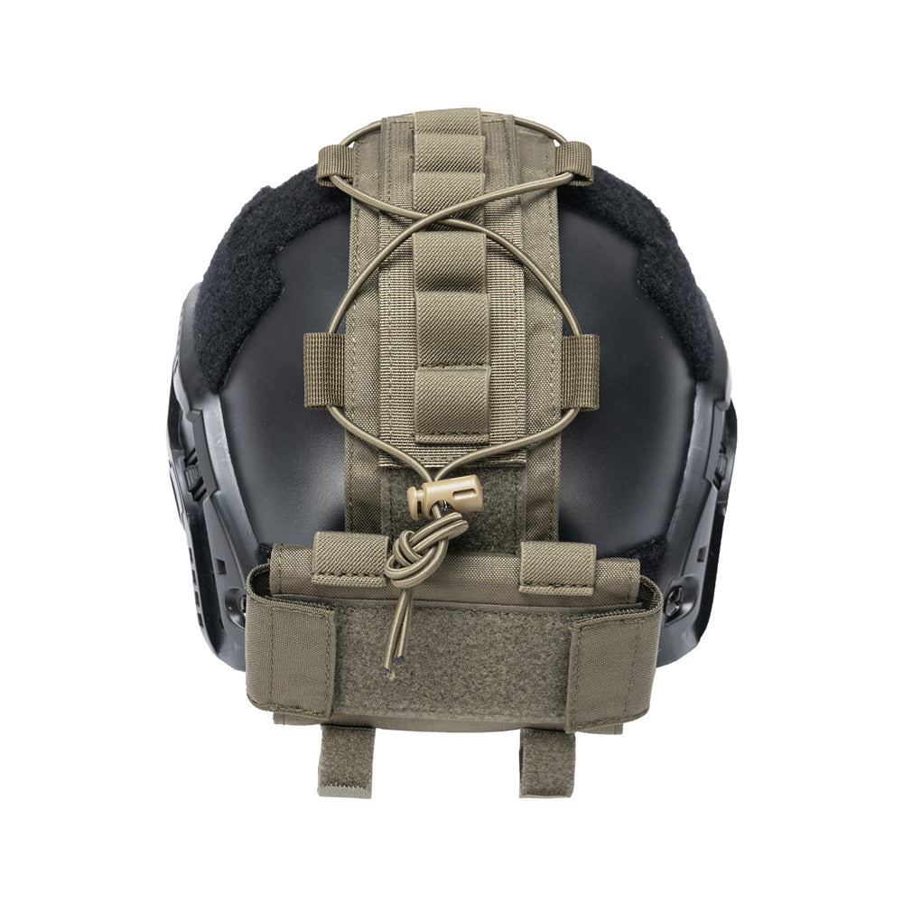 Outdoor Camouflage Accessories Customized Removable Gear Molle Tactical Helmet Pouch with Adjustable Strap