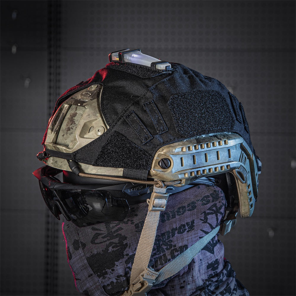 Camouflage FAST Tactical Hunting Gear Helmet Cloth Headwear Helmet Cover