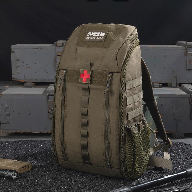 Durable 500D Nylon Highland Emergency Rescue Quick Release Tactical Medical Backpack
