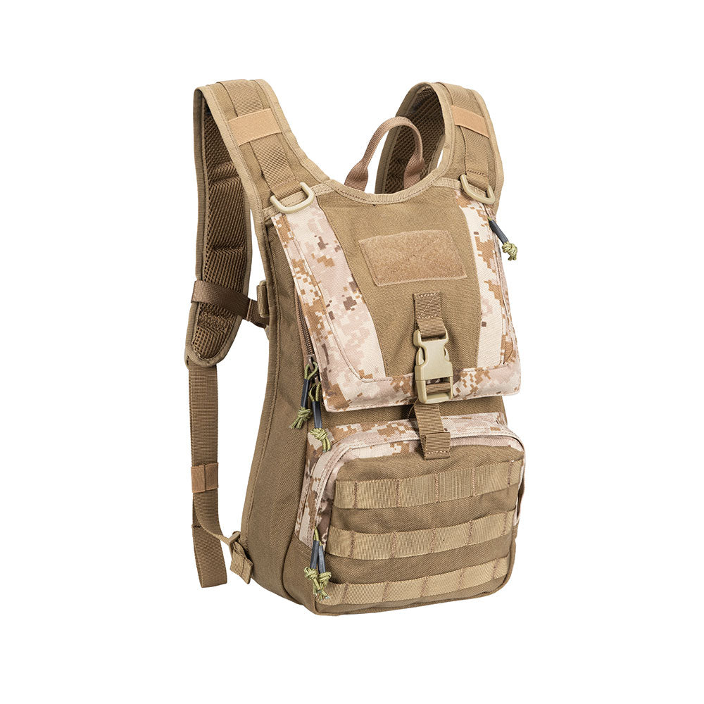 Waterproof Camo Hydration Hiking Backpack With Water Bladder