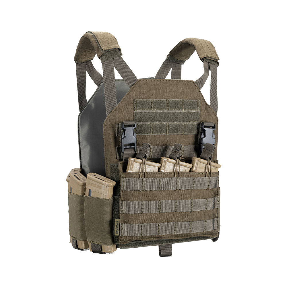Outdoor Waterproof MOLLE Tactical Vest AMP Plate Carrier Hunting Vests Blinds & Camouflage Material SPANKER