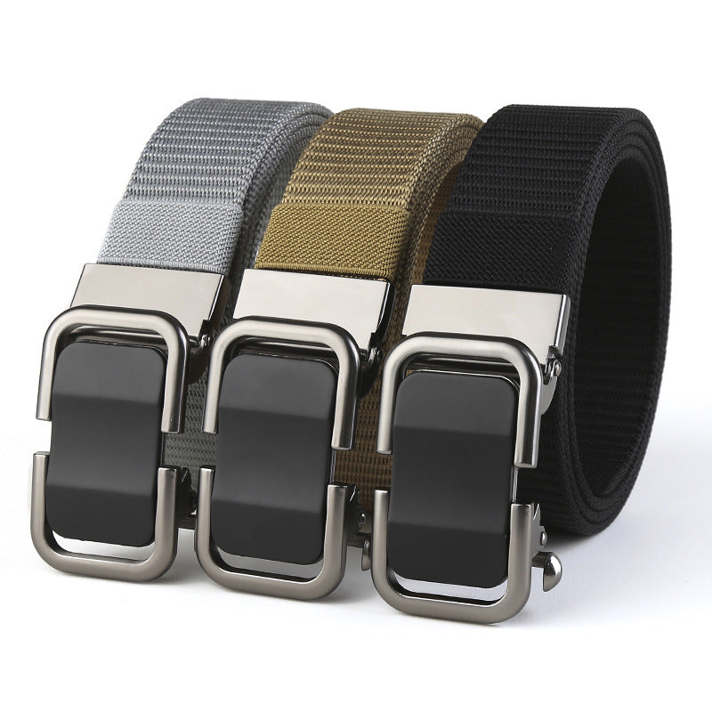 2025 Tactical Buckles Large Nylon Fashion Luxury Designer Men Belts