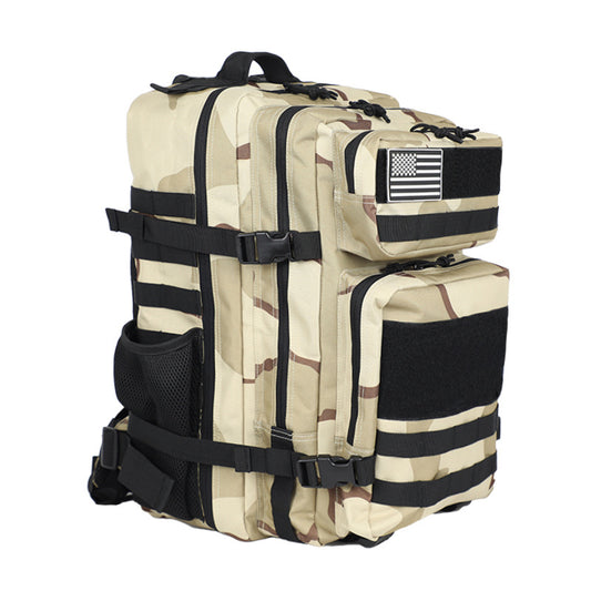 45L Large Capacity Outdoor Waterproof Bag Wear Resistant Travel Hiking Backpack