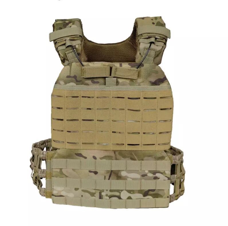 Light Weight Heavy Duty Tactical Vest Quick Release Plate Carrier Vest