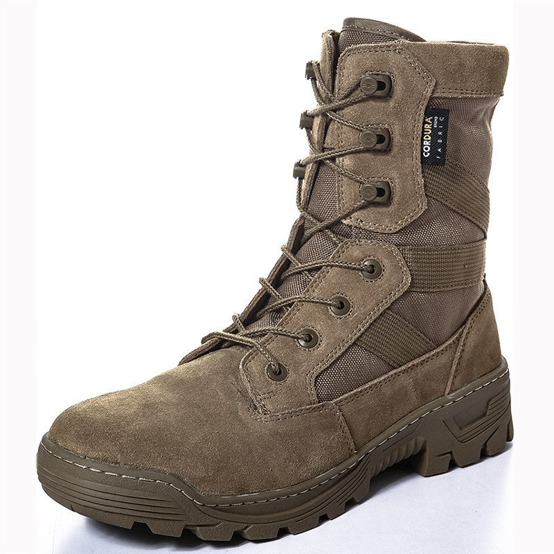 Outdoor Hiking Boots Desert Hiking Shoes Waterproof Puncture Anti-slip Breathable Combat Boots
