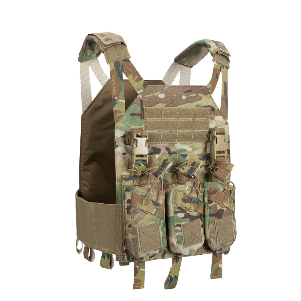 JPC Camo Tactical Vest Molle AMP Plate Carrier