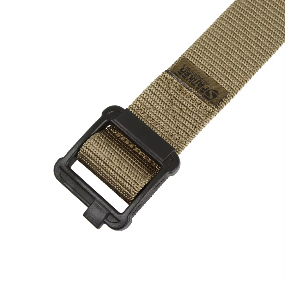 Men's Fabric Tactical Belt Hunting Hiking Sports Belt Strap Plastic Buckle Defense Duty Belts