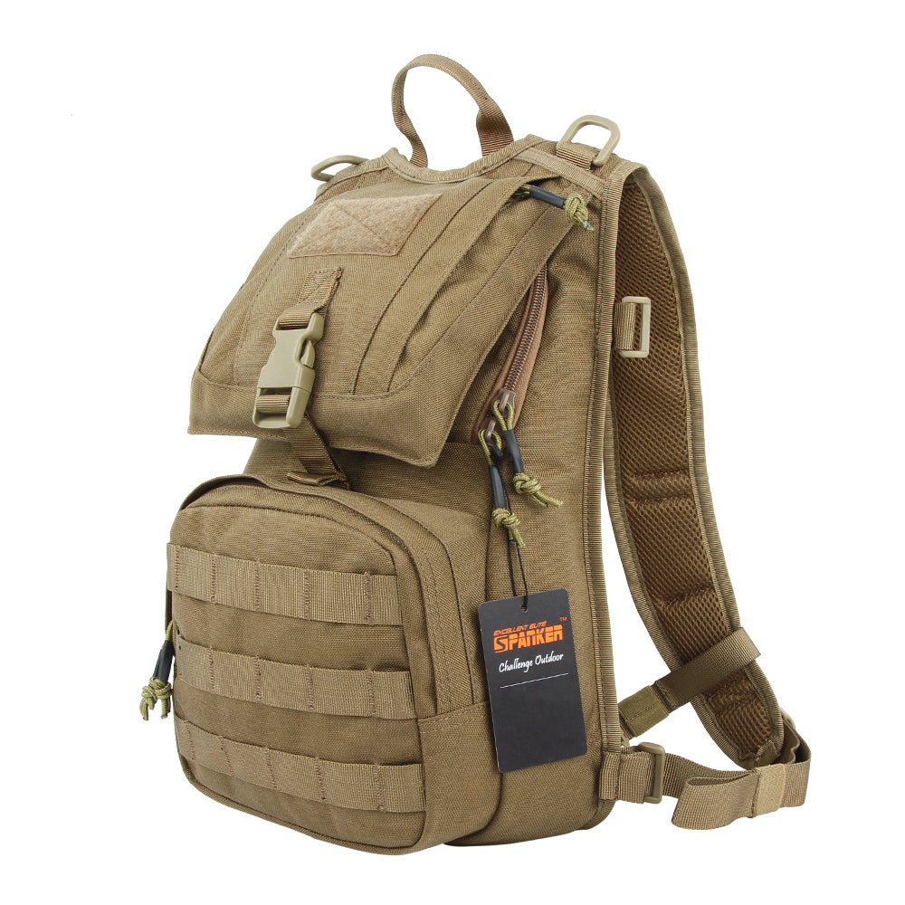 10L Nylon Fabric Lightweight Tactical Backpack Outdoor Travel Bakckpack Hydration Bag