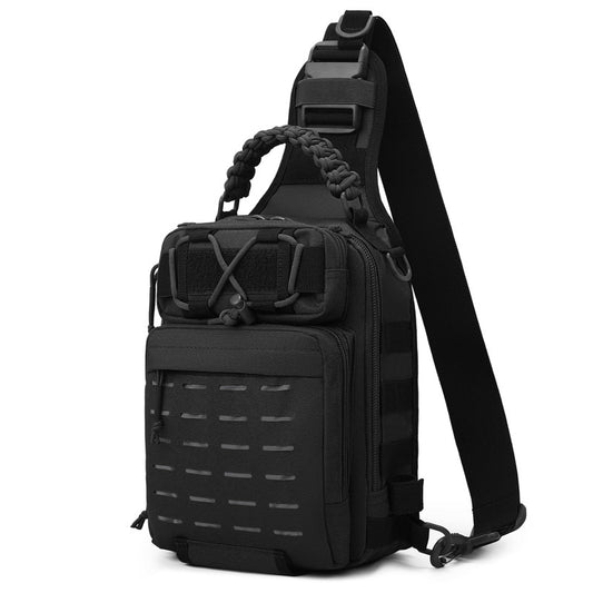 Outdoor Crossbody Bag Multifunctional Sports Fishing Bag Durable Nylon Backpack for Outside Hiking
