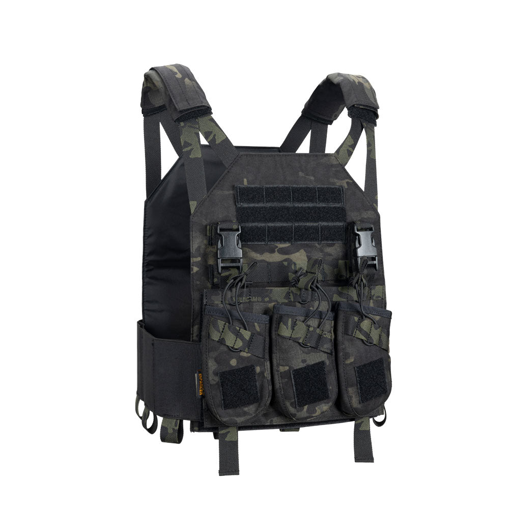 JPC Camo Tactical Vest Molle AMP Plate Carrier