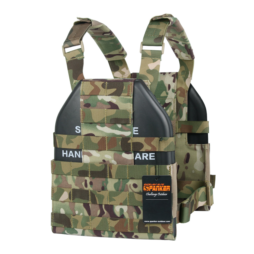 500D Nylon Durable Lightweight JPC Vest Plate Carrier Tactical Vest for Outdoor Use