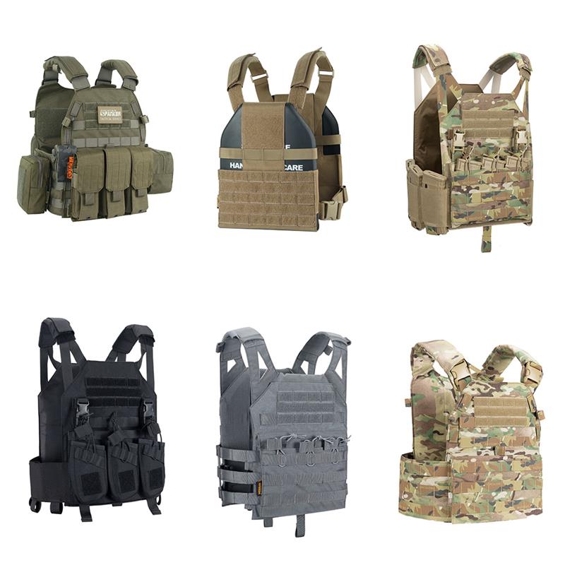 High Quality 500D Nylon Tactical Molle Chest Rig Tactical Vest for Outdoor