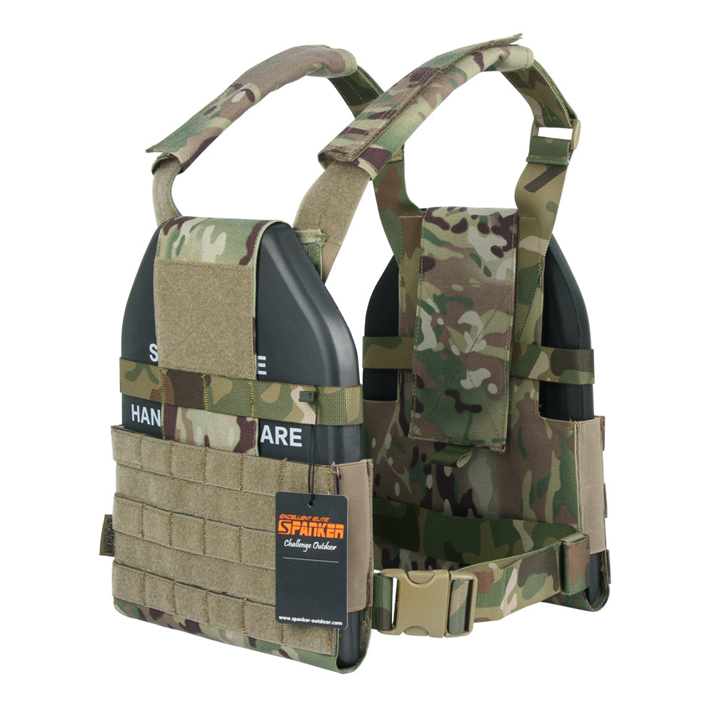500D Nylon Durable Lightweight JPC Vest Plate Carrier Tactical Vest for Outdoor Use