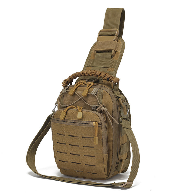 Outdoor Hiking Backpack Waterproof Molle Tactical Sling Chest Pack Crossbody Shoulder Bag