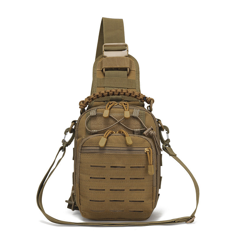 Camouflage Waterproof Molle Tactical Rig Shoulder Chest Pouch Bag