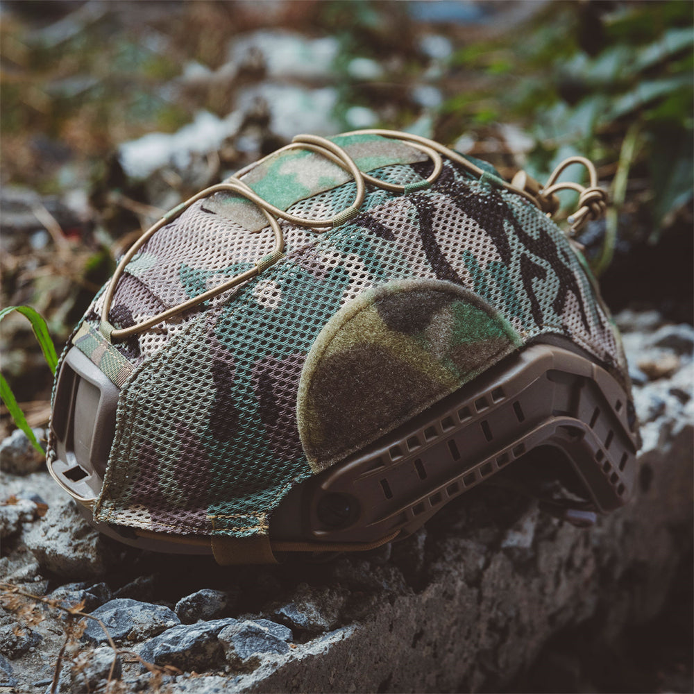 Tactical Helmet Accessories Cover Nylon Mesh Cloth Fast Helmet Cover