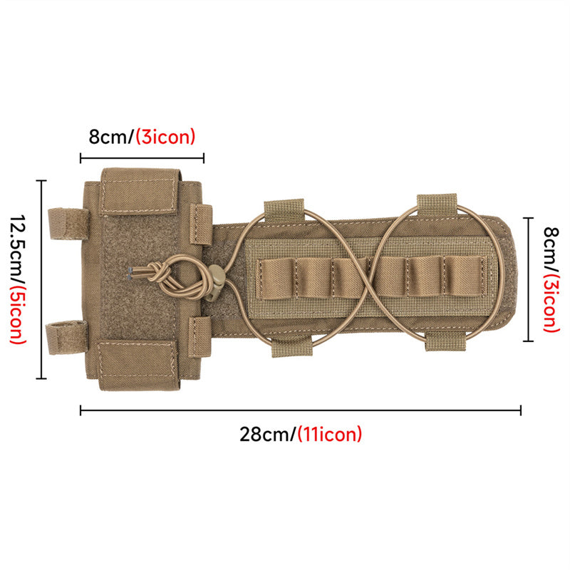 Tactical Helmet Battery Pouch Counterweight Pouch Battery Pack Balance Weight Bag Helmet Cover