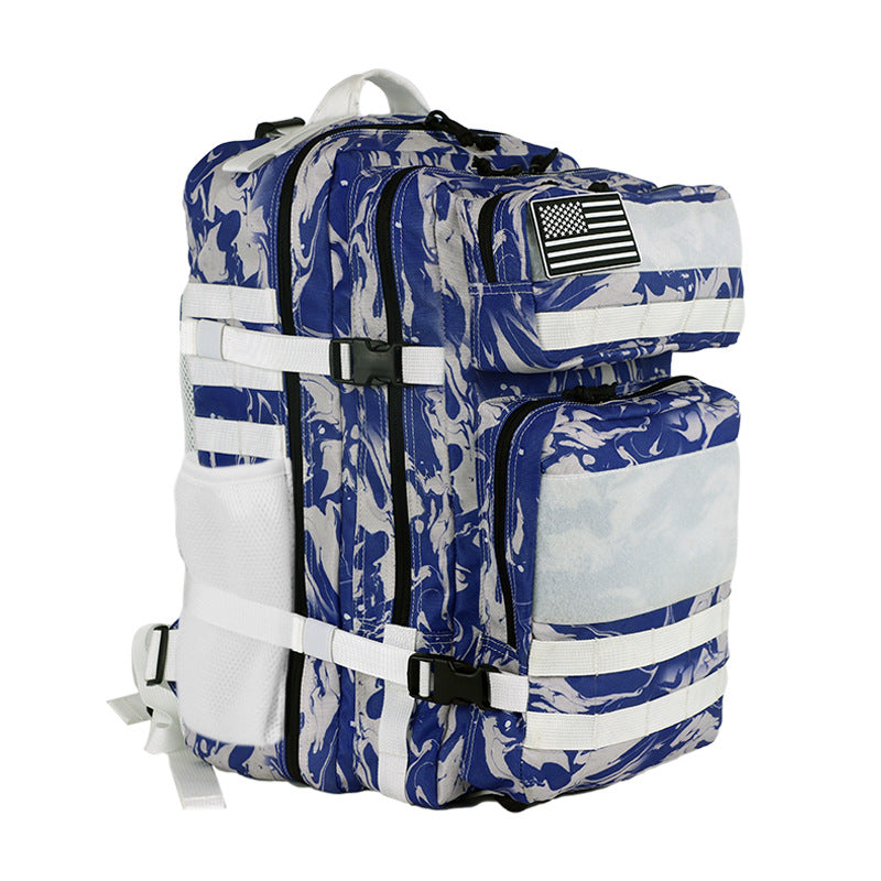 45L Large Capacity Outdoor Waterproof Bag Wear Resistant Travel Hiking Backpack