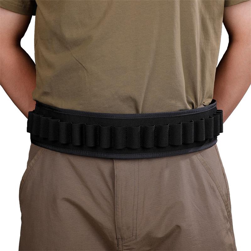 Outdoor Sports Tactical Bullet Belt 24 Hole Bulk Bullet Belt Shooting Bullet Belt